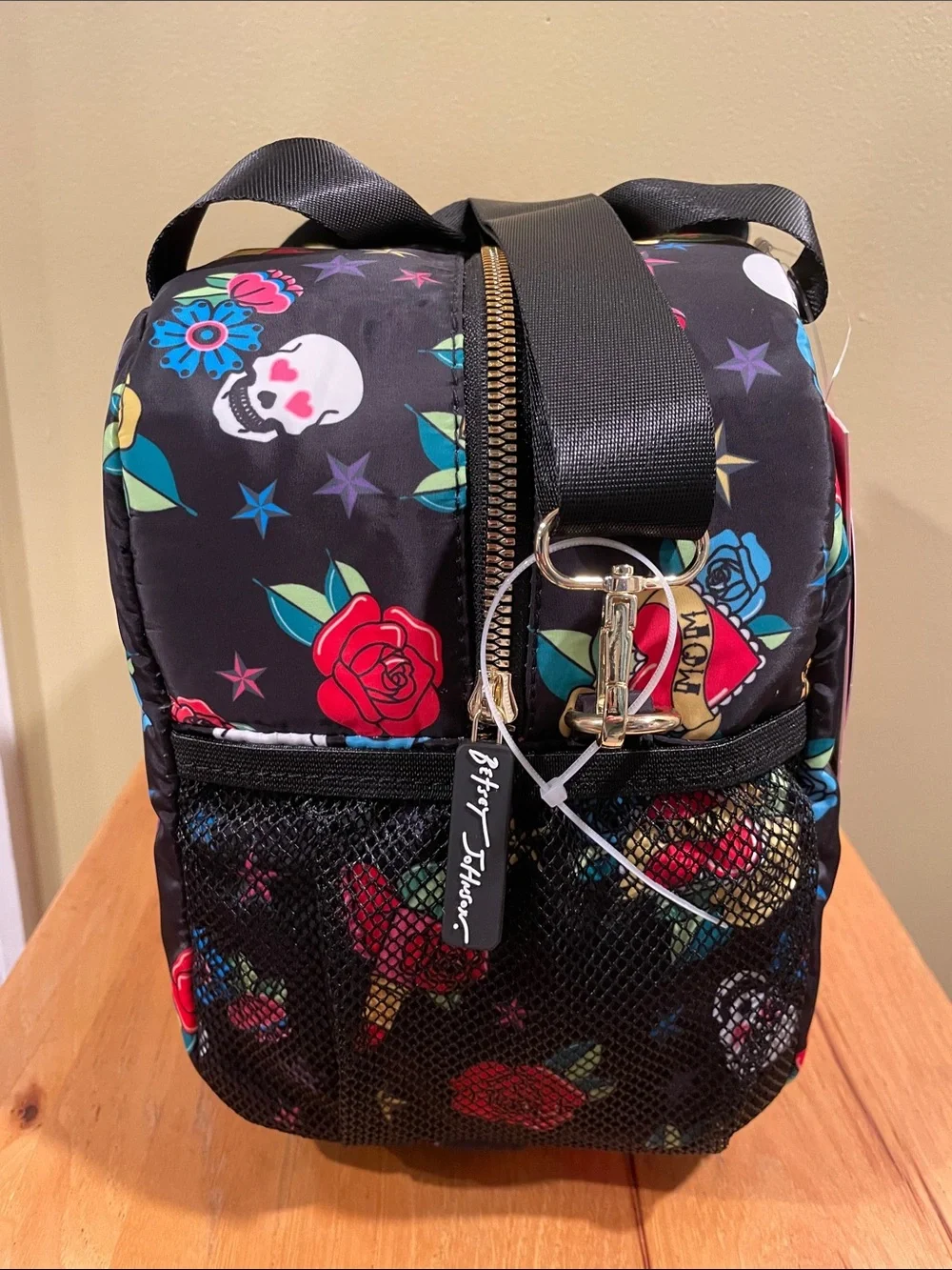Betsey Johnson Dia de Los Muertos Insulated Lunch Tote NWT